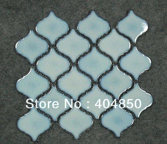 discount mosaic tiles find more mosaics information about blue lanterns ceramic mosaic for tile quality bulk mosaic tile pieces