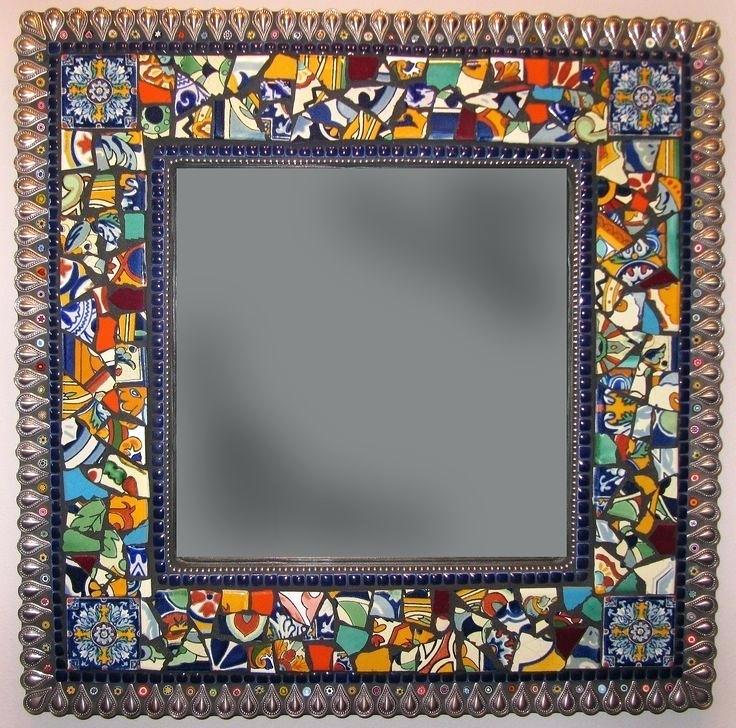 mirror mosaic tiles craft tile mosaic mirror by made with broken nova ceramic tile kitchen sink cookies
