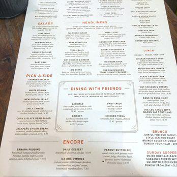 rustic kitchen menu photo of the rustic united states rustic kitchen boston drink menu