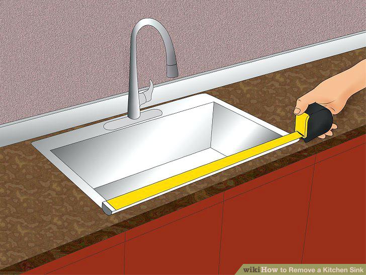 what are kitchen sinks made of image titled remove a kitchen sink step 1 kitchen sinks and faucets