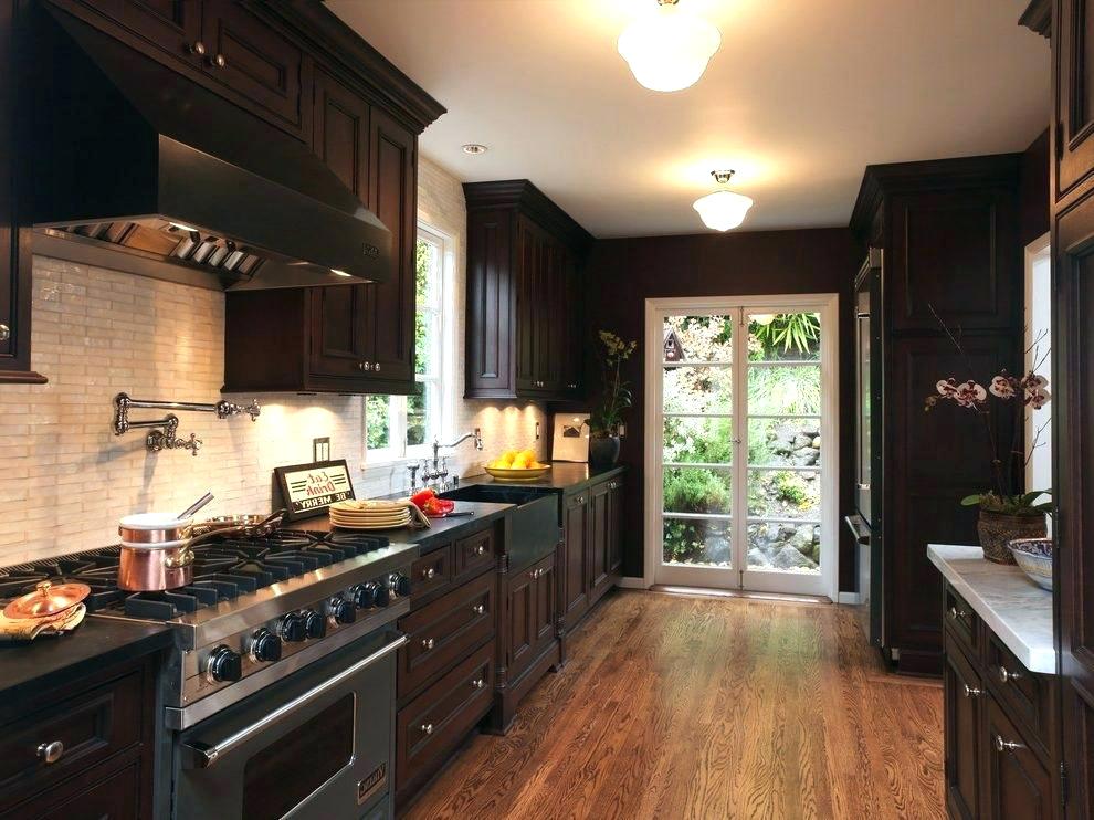 dark brown kitchen walls dark brown walls dark brown walls kitchen traditional with black farmhouse sink apron dark brown walls dark brown walls dark brown kitchen cabinets wall color
