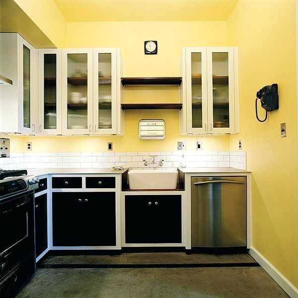 wall color for kitchen how to use yellow colors to your home interiors wall color kitchen cherry cabinets