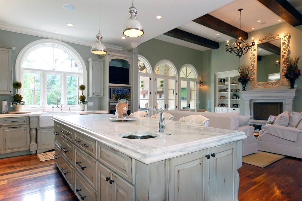 white distressed kitchen cabinets white distressed kitchen cabinets kitchen traditional with arched windows ceiling lighting image by architects planners interiors white distressed kitchen cabinets fo