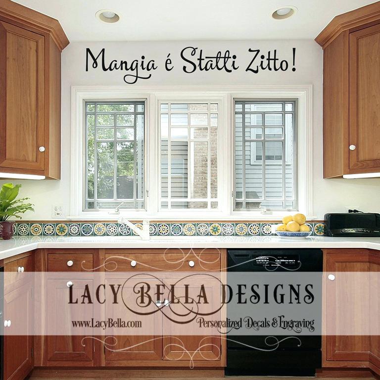 vinyl wall art for kitchen e vinyl decal quote vinyl wall art kitchen